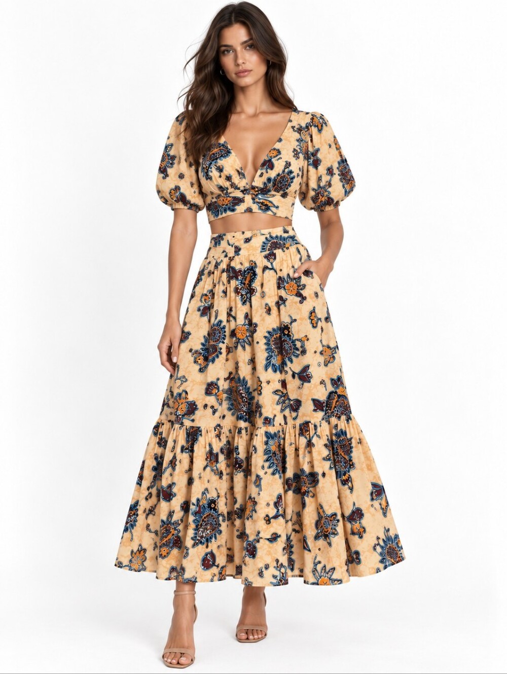 A.L.C. Lucie Skirt in Apricot Posey Size 2 NEW